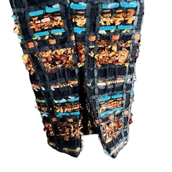 Smythe‎ Metallic Tweed Boxy Jacket in Multi Metallic Size 6 NWT - Picture 5 of 7